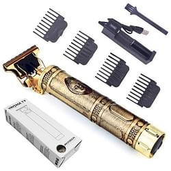 DGR DR-98 GOLDEN METAL BUDDHA RECHARGEABLE HAIR TRIMMER