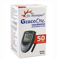 DR. MOREPEN BG-03 BLOOD GLUCOSE TEST STRIPS 50S PACK