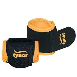 TYNOR WRIST SUPPORT (NEO), BLACK & ORANGE, UNIVERSAL, PACK OF 2